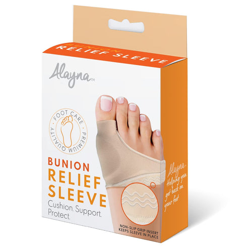 Bunion Corrector for Women & Men, Big Toe Pain Relief, Hallux Valgus Splint Pads & Cushion Guards