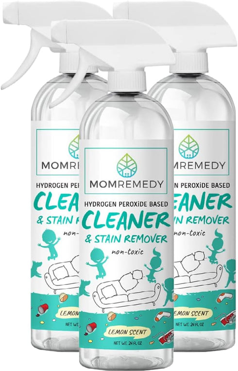 Hydrogen Peroxide All Purpose Cleaning Spray, Non-Toxic Multipurpose Home Cleaner, 3 Pack for Kitchen and Bathroom