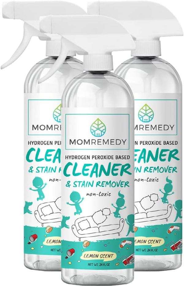 Hydrogen Peroxide All Purpose Cleaning Spray, Non-Toxic Multipurpose Home Cleaner, 3 Pack for Kitchen and Bathroom