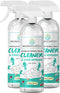 Hydrogen Peroxide All Purpose Cleaning Spray, Non-Toxic Multipurpose Home Cleaner, 3 Pack for Kitchen and Bathroom