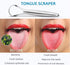 Tongue Scraper Cleaner (3 Pcs), Best Stainless Steel Seller, Use Mouth Wash, Toothpaste for Bad Breath, Handy Travel