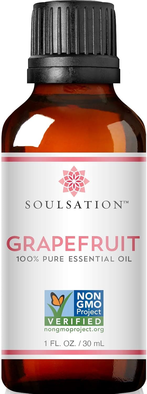 Pink Grapefruit Essential Oil - Non-GMO, 1oz