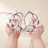 Unicra Starfish Headband, Pearl Bride Wedding Hair Vine, Beach Hair Accessories for Women and Girls (White Brown)
