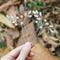 Unicra Bride Wedding Crystal Hair Pins Bridal Rhinestone Hair Pieces for Women and Girls Pack of 2 (A-Silver)