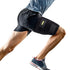 Thigh Support Brace with Silicone Anti-Slip Strips, Compression Sleeve for Men and Women, Adjustable Leg Support