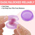 4 Pcs Mini Pill Organizer: Cute Portable Pill Case for Pocket Purse Travel Storage Containers, Earplug Case, Medicine