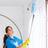 Duster Refills Kit, 30 Count Disposable Microfiber Duster Refills, 360 Heavy Duty Feather Duster with Handle