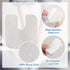 48 Pieces U-Shaped Felt Callus Pads - Metatarsal Foot Pads for Pain Relief, Self-Adhesive Foam Cushion for Men & Women