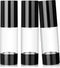 RONRONS 1oz Airless Pump Bottles, Refillable Leak Proof Travel Toiletry Containers for Lotion, Gel, Foundation (3
