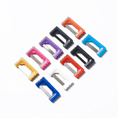 Orthodontic Interproximal Reduction Strips IPR Plus Strip Kit, 10PCS, Dental IPR/IR Striping System, Tooth Enamel Repair