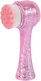 Face Brush 2 in 1 - Facial Cleansing Exfoliating Brush with Soft Bristles for Deep Cleansing, Ice Flower Pink