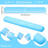 60 Pieces Plastic Toothbrush Holders, Portable Travel Toothbrush Case Cover Protectors for Indoor Outdoor Travel
