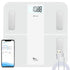 himaly USB Rechargeable Bathroom Scale for Body Weight, Digital Weight Scale with Bluetooth for Accurate BMI, Body Fat,