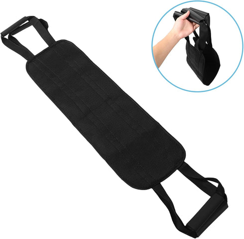 NOLITOY Padded Bed Transfer Nursing Sling for Elderly Safety Lifting Aid with Soft Handles for Patient Care Sponge