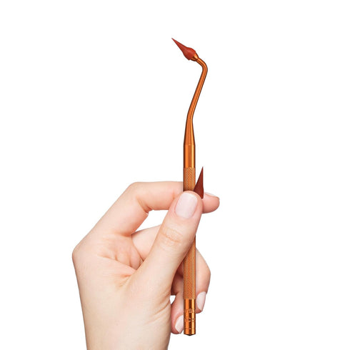 GUM Stimulator Permanent Handle, Long Handled Massager with 2 Refill Packs