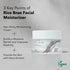 Rice Bran Facial Moisturizer, Deeply Hydrating for Sensitive Dry Skin, 1.69 fl oz, Product of Korea