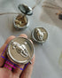 Medicine Pill Organizer Travel Pill Case - Small Pill Box for Purse, Mini Pocket Pill Case for Men, Cute Daily Pill