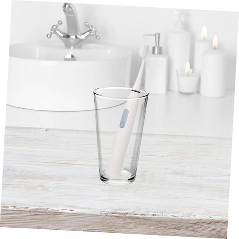 NOLITOY Electric Toothbrush with Replaceable Soft Bristle Heads Ergonomic Adult Oral Care Brush for Stain Removal