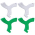 DLENP 4 PCS Chewies for Invisalign Aligner, Y-Shaped Trays Seater, Orthodontic Dental Munchies (2 Unscented, 2 Mint).