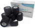Self Adherent Cohesive Wrap Bandages 2 Inches (6 Count, Black)