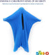 Medium,6-9 47''HX27''W,Good Height:41"-51",Updated SANHO Yopo Dynamic Movement Sensory Sox, years old, for Version,Blue