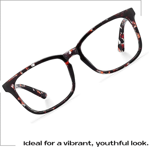 Readerest Blue Light Reading Glasses, Lightweight Computer Glasses with Spring Hinges, UV Protection