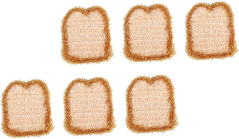 6pcs Cotton Dish Towels, Natural Wipes for Dish Washing, Non-scratch Dish Towels, Korean