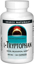 Source Naturals L-Tryptophan, 500mg, for Mood, Relaxation, and Sleep, 120 Capsules