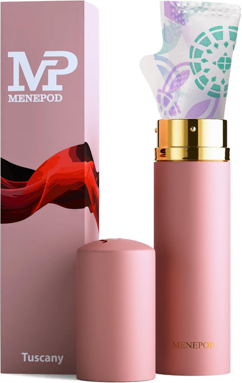 Menepod Luxury Tampon Holder For Purse,Cigarette Case,Pad and Bag Storage,Feminine Care,Discreet Travel Essentials