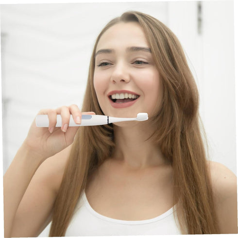 Rechargeable Electric Toothbrush with Soft Bristles - Ideal for Travel