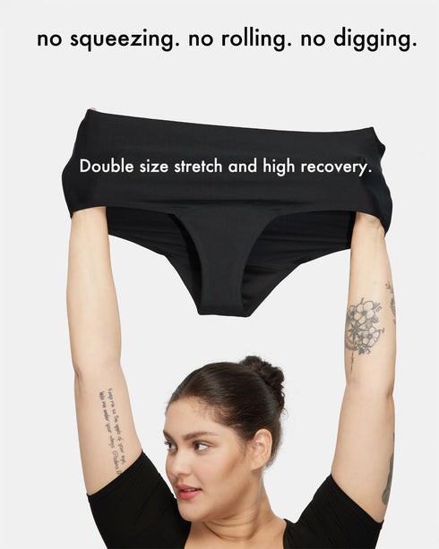 LEAKPROOF2.0 Seamless 10 High Waist Ultimate Absorbency Period Underwear for Women Heavy Flow Holds Tampons