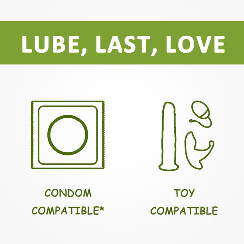 infaseve 5 Oz Aloe Lube Water Based Lubricant, Long-Lasting Wet Lube for Privacy and Sex Toys, pH Balance Sex Lube