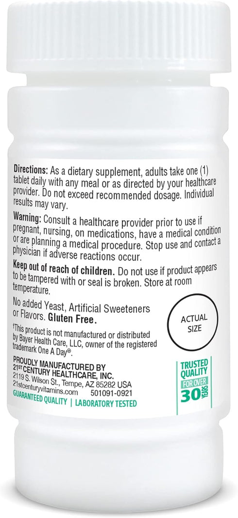 One Daily Essential Tablets, 100 Count by 21st Century