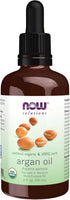NOW Foods Organic Argan Oil, Certified Organic, 100% Pure, "Gold of Morocco", Multi-Purpose Oil, 2-Ounce
