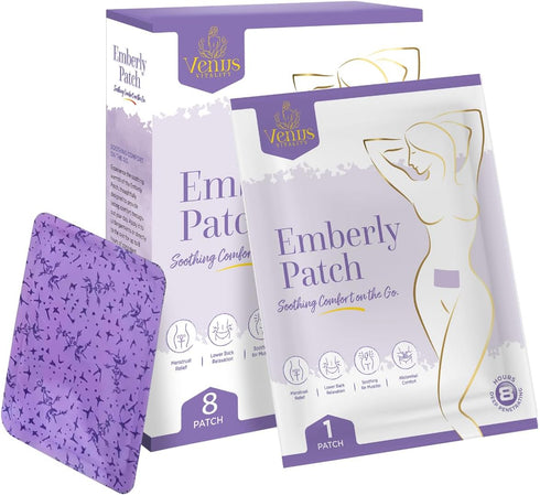 Period Cramp Relief Menstrual Patch Heat Pads for Pain Relief & PMS