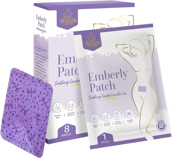 Period Cramp Relief Menstrual Patch Heat Pads for Pain Relief & PMS