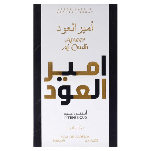 Lattafa Ameer Al Oud Intense Oud Eau de Parfum Spray - 3.4 Ounce for Unisex