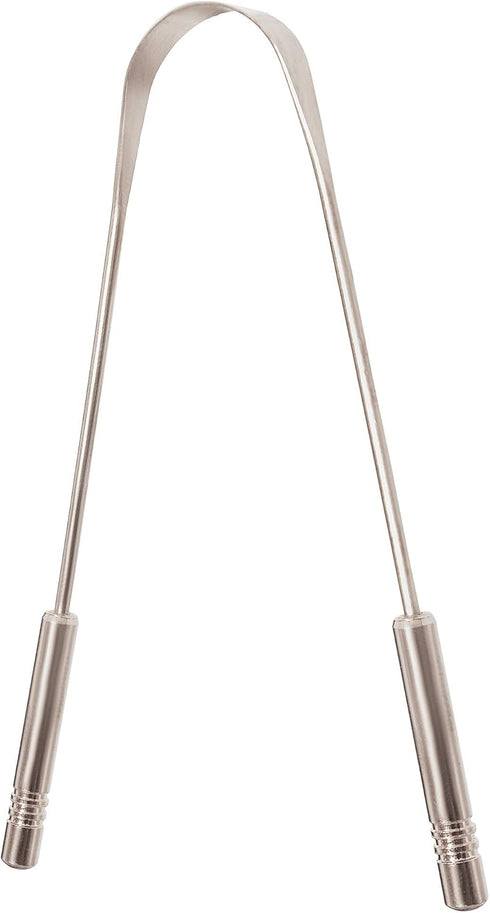 Tongue Scraper Cleaner: 100% Professional Stainless Steel Tongue Cleaner for Adults, Pack of 5, Surgical Grade Steel