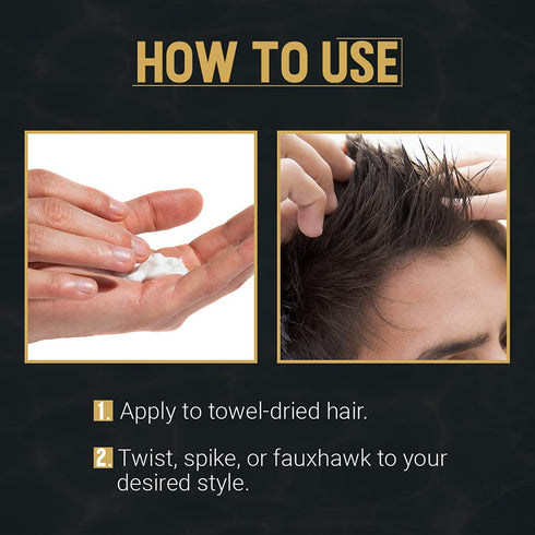 Woody's Wood Glue Extreme Styling Gel for Men - 4 oz, Intense Hold, Quick-drying, Suitable for All Hair Types