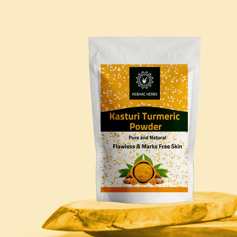 Kasthuri Manjal Powder, Wild Turmeric for Skin Care, 7 oz
