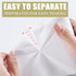 Small Trash Bags 4 Gallon, 100 Count, White Garbage Bags for Office Bedroom Bathroom Trash Can