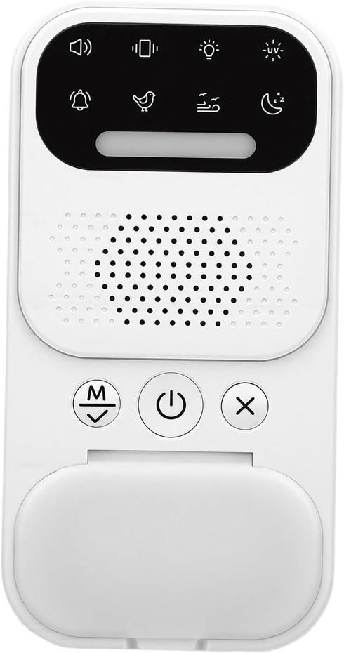 Pomya Baby Sound Machine for Sleep with White Noise, Smart Wake Up Alarm, Night Light & Bluetooth | Portable Sleep Aid