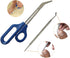 Long Handle Toenail Scissors for Seniors - Easy Reach Clipper for Thick Toe Nail with Ingrown Toenail File