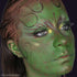 Mehron Makeup Liquid Makeup, Face Paint & Body Paint, 4.5 oz (GREEN), Air Brush Compatible