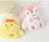 SKUZA 2 5.9 8.6in) Hot Water Bottle,Winter Rubber Hot Water Bottle Rabbit Hot Water Bag with Cute Detachable Fleece