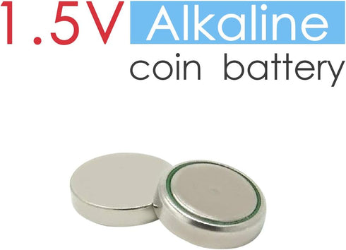 AG1 AG3 AG4 AG7 AG10 AG13 Alkaline 1.5V Button Cell Battery - 60 pcs for Watches, Toys, Remotes