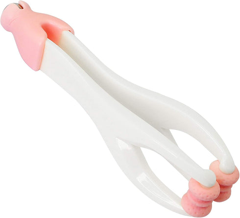 SinLoon 2-in-1 Finger Massager Handheld Steel Ball Run Tool for Blood Circulation and Stress Relief (Pink)