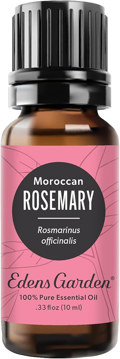 Edens Garden Rosemary Moroccan Essential Oil - 100% Pure Premium Grade, Natural Therapeutic Aromatherapy, 10 ml (.33 fl