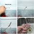 Extra Long 155CM Pipe Tube Cleaner, Flexible Drain Brush, 3pcs Skinny Tube Spiral Cleaning Brush