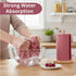 S Store 85 200 ASA Stores Microfiber Cleaning Cloth Roll Sheets, GSM Reusable Paper Towels Roll, Absorbent Microfiber